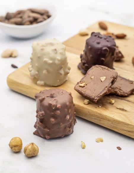 Hazelnuts Praline Rocher - Sets of 3 - Beussent Lachelle Chocolate Factory - Bean to Bar