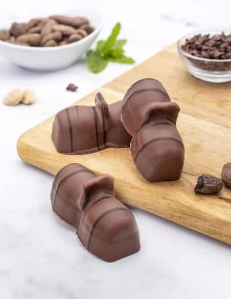 Ganache caramel nougatine - Lot de 3 - Chocolaterie Beussent Lachelle - Bean to Bar
